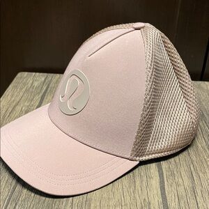 Lululemon Pink Mesh Trucker Hats size small
